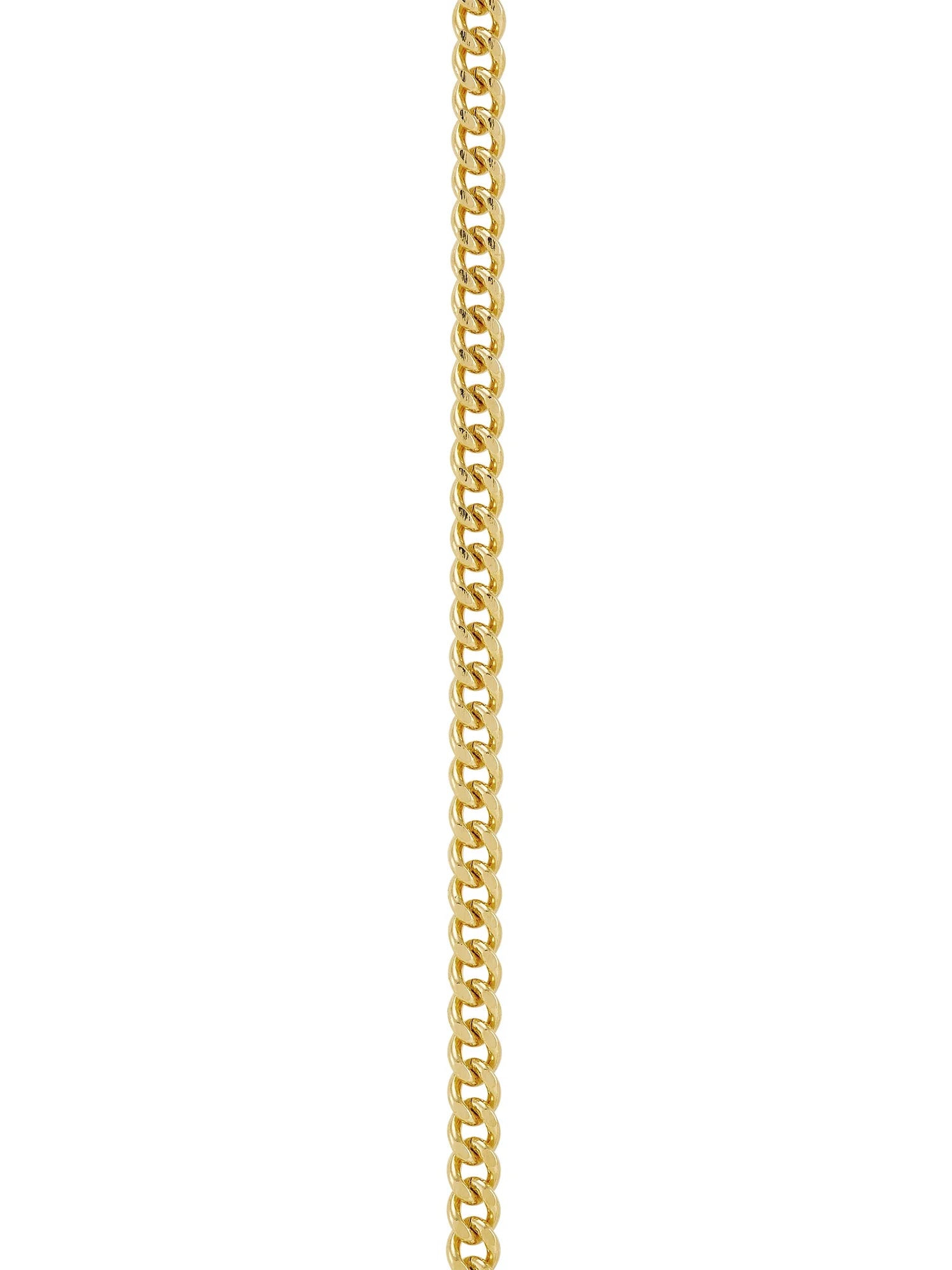 Gold Filled Crucifix Cross on Stainless Steel Necklace,24"